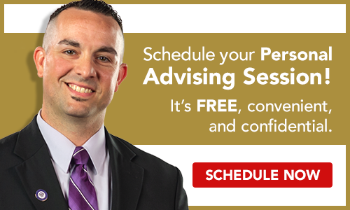 Schedule your personal advising session now!